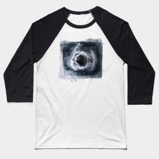 Cool Black Hole, Stormy Ocean Art Gift Baseball T-Shirt